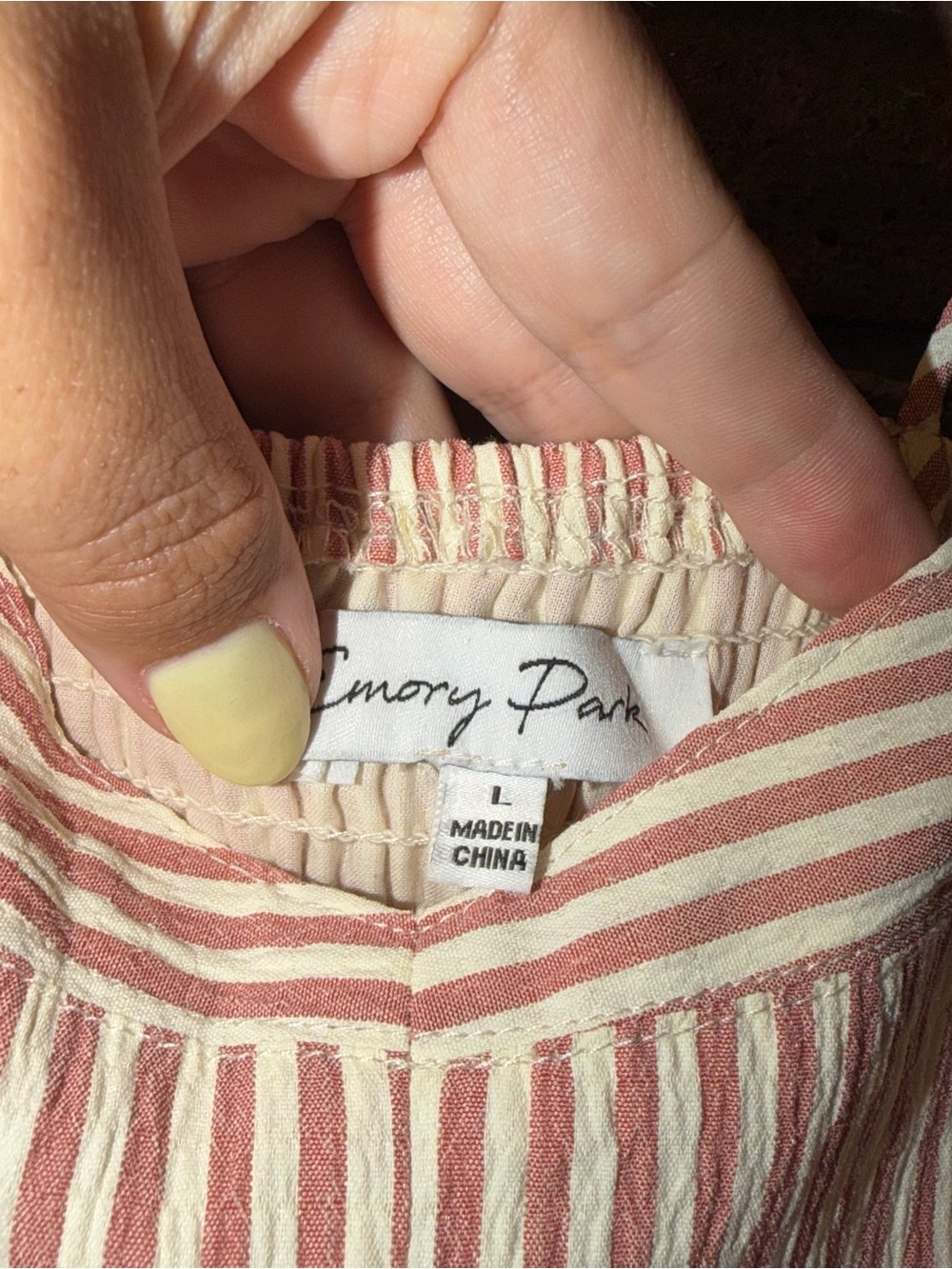 Emory Park Striped Sundress | Size Large | Summer Staple ☀️ - Picture 3 of 5